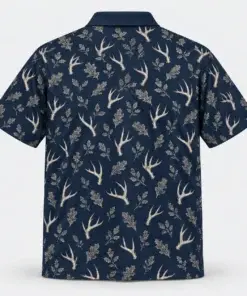 quiet-antler-microprint-polo-shirt-back