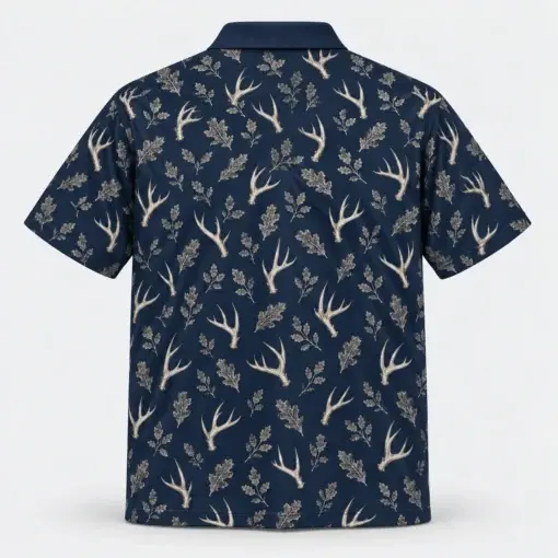 quiet-antler-microprint-polo-shirt-back